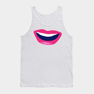 Smiling lips! Tank Top